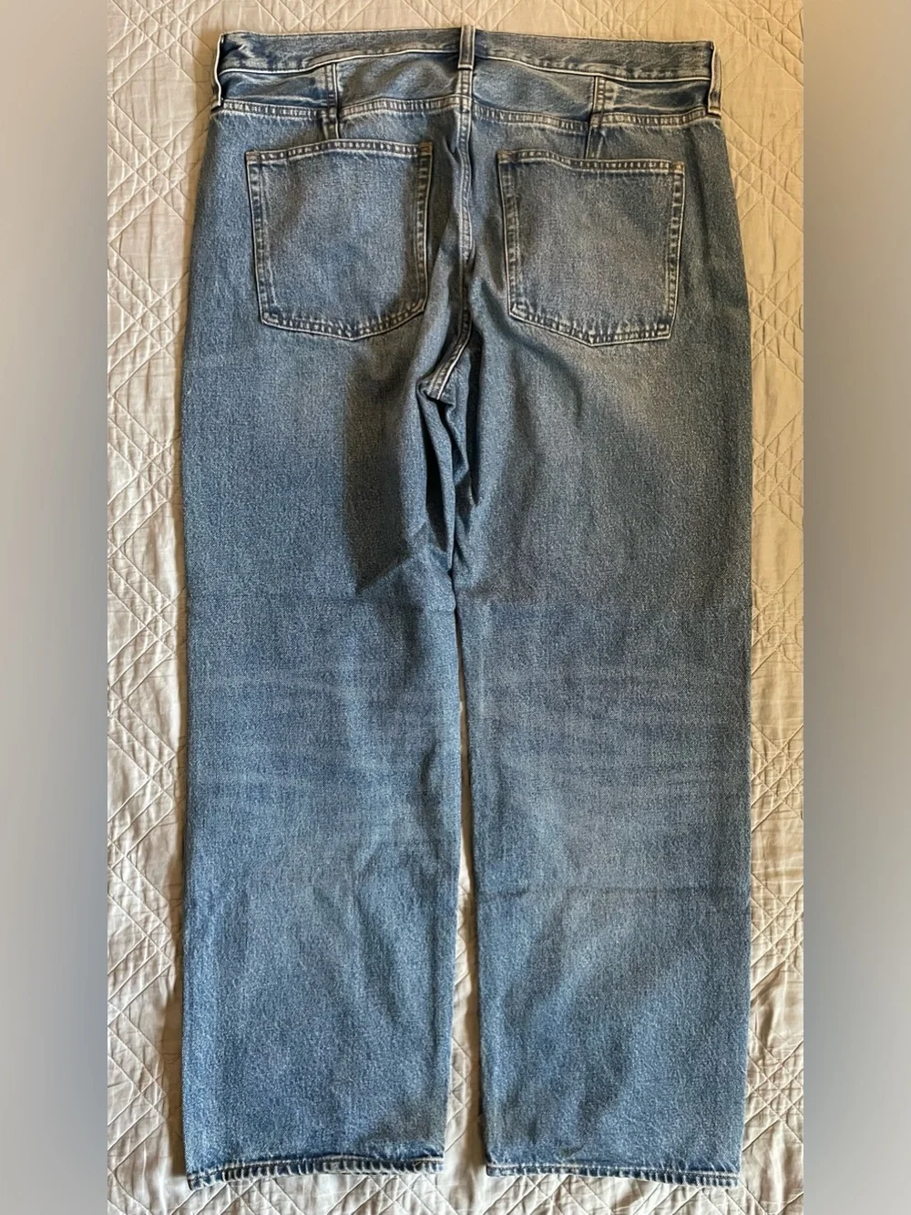 J. Crew Mid-rise relaxed straight jean with suede stripe Size 32 CN374